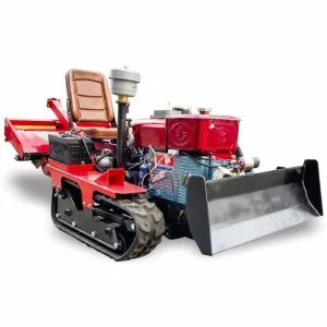 Agriculture Micro Rotary Tiller Crawler Tractor Farm Cultivator