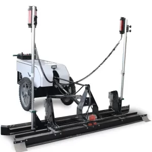 Automatic concrete level screed