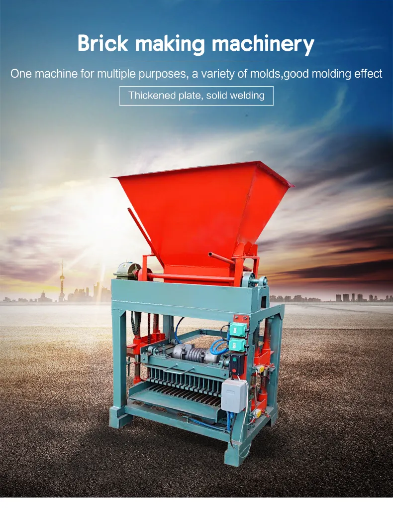 Brick Making Machine with Hopper - Changge City, Xuchang, Henan Province